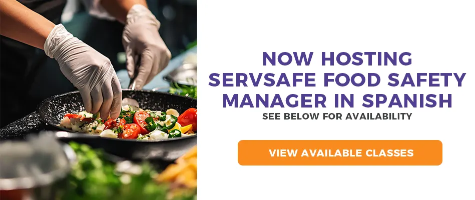 Servsafe Food Safety Manager in Spanish